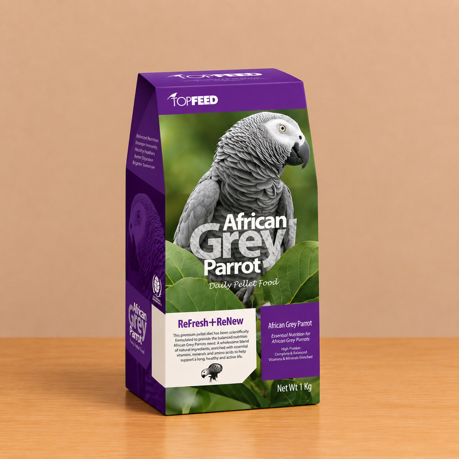 غذای خشک کاسکو تاپ فید African Grey Parrot ۱ کیلوگرم