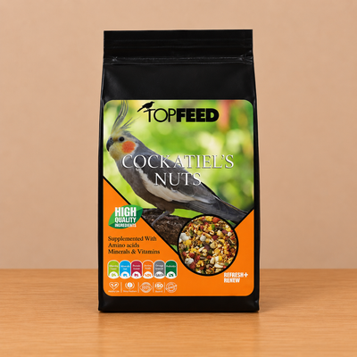 خوراک آجیلی عروس هلندی تاپ فید Cockatiel's Nuts ۷۵۰ گرم