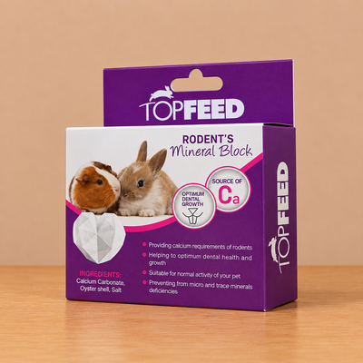 بلوک معدنی جوندگان تاپ فید Rodents Mineral Block ۱۰۰ گرم