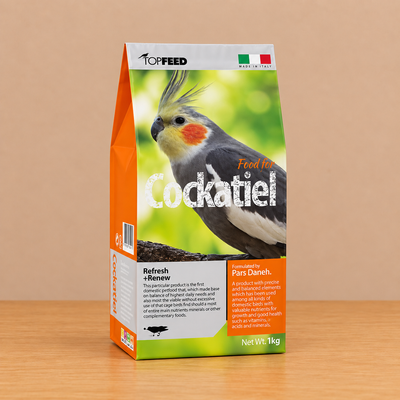 پلت عروس هلندی تاپ فید Cockatiels ۱ کیلوگرم