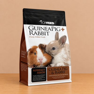 غذای خشک خرگوش و خوکچه هندی تاپ فید GuineaPig & Rabbit ۱ کیلوگرم