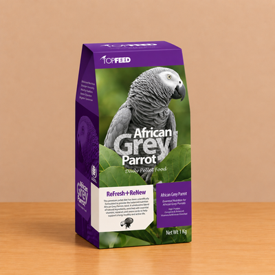 غذای خشک کاسکو تاپ فید African Grey Parrot ۱ کیلوگرم