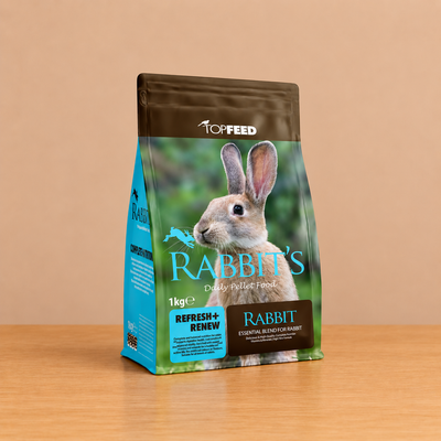 غذای خشک خرگوش تاپ فید Rabbit Daily Pellet ۱ کیلوگرم