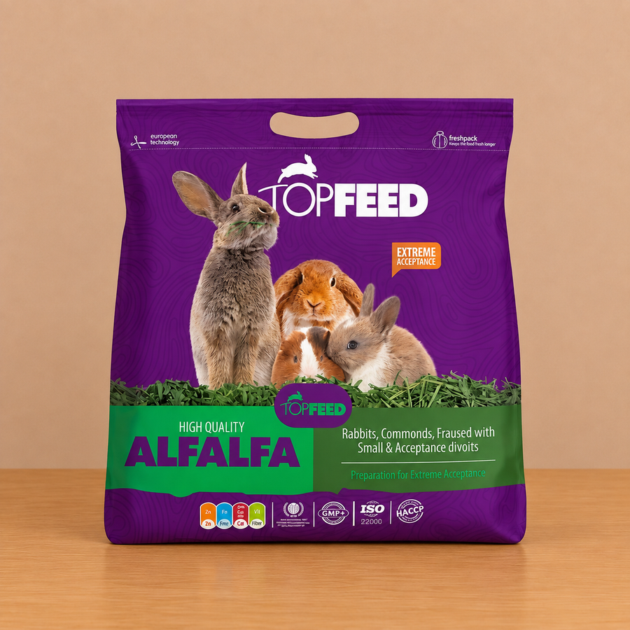 یونجه جوندگان تاپ فید همراه با هویج Alfalfa Plus Carrots ۱ کیلوگرم