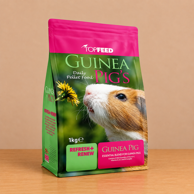 غذای خشک خوکچه هندی تاپ فید Guinea Pigs Daily Pellet ۱ کیلوگرم