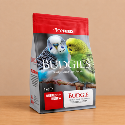 غذای خشک مرغ عشق تاپ فید Budgie's ۱ کیلوگرم