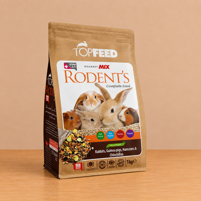 خوراک آجیلی جوندگان تاپ فید Rodents Complete Food ۱ کیلوگرم